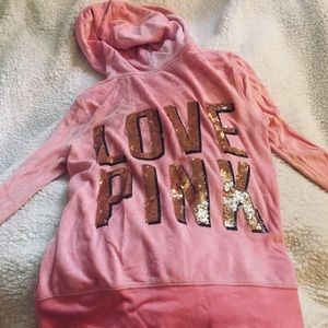 Victoria’s Secret bling velour sweatshirt